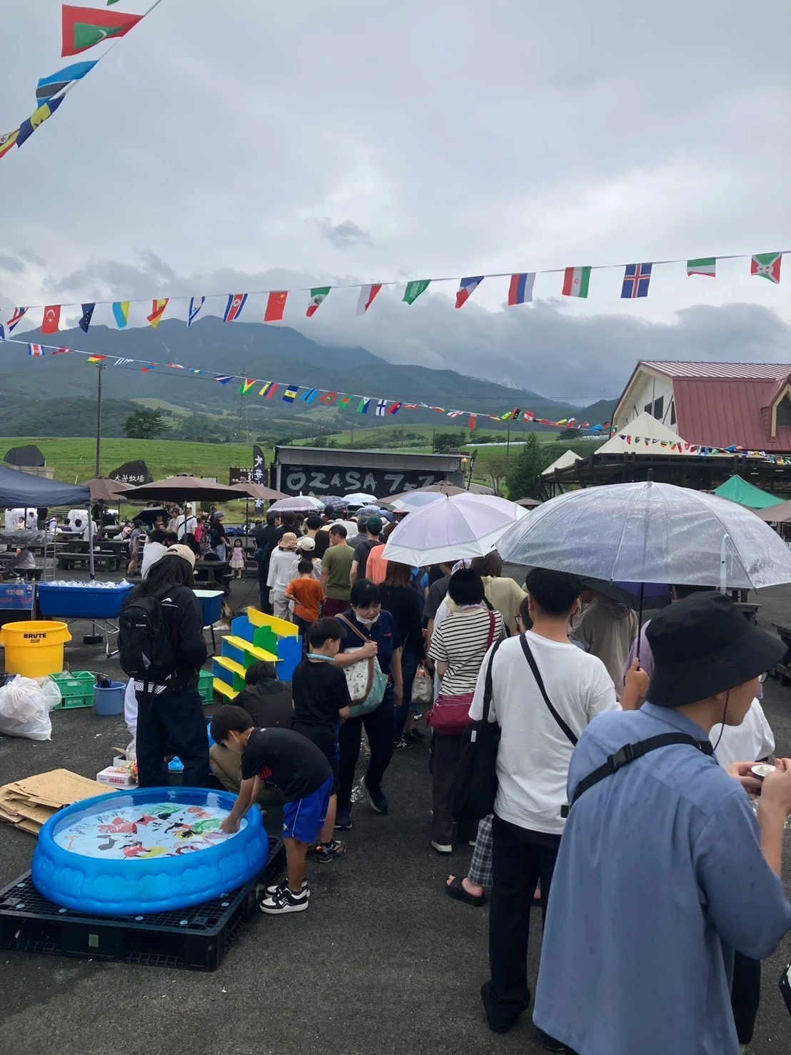 大笹牧場夏祭りの模様 4