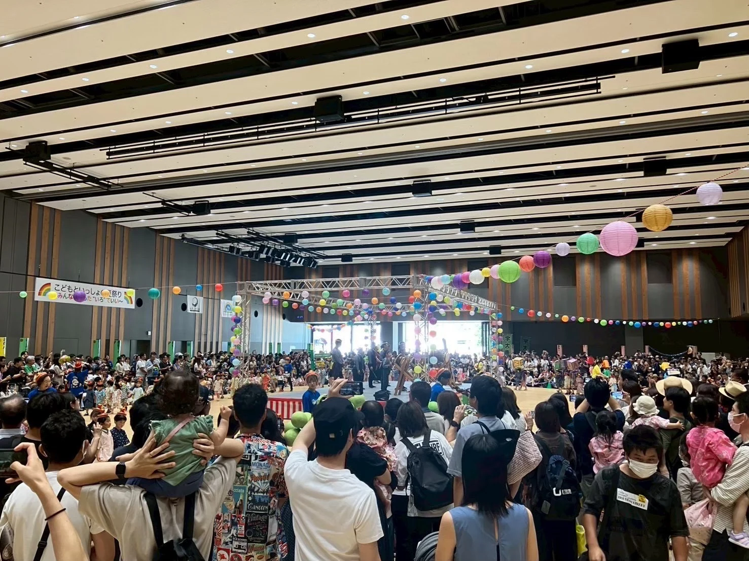 あずま保育園夏祭りの模様 5